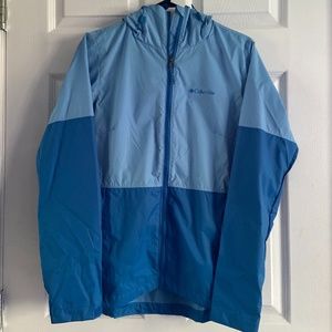 Columbia wind breaker blue